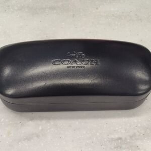 Coach Black Case with Embossed Logo